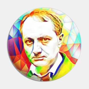 Charles Baudelaire Colourful Portrait | Charles Baudelaire Artwork 11 Pin