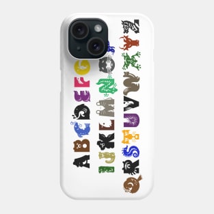 Critters Alphabet Phone Case