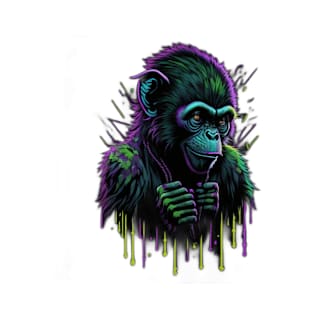 monkey art 3 T-Shirt