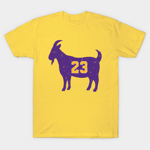 lebron goat shirt