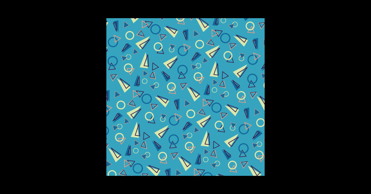 Abstract Geometric Pattern - Abstract Pattern - Sticker | TeePublic