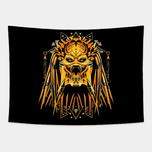 king predator monsters Tapestry by SHINIGAMII