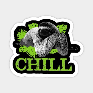 Funny Sloth - Chill Magnet