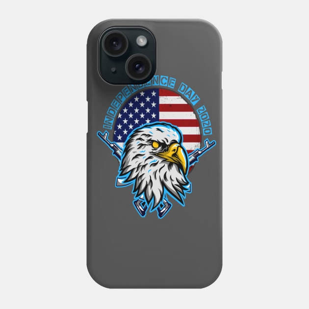 Independence Day 2020 Phone Case by DZCHIBA