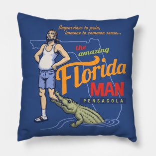 Florida Man Pillow