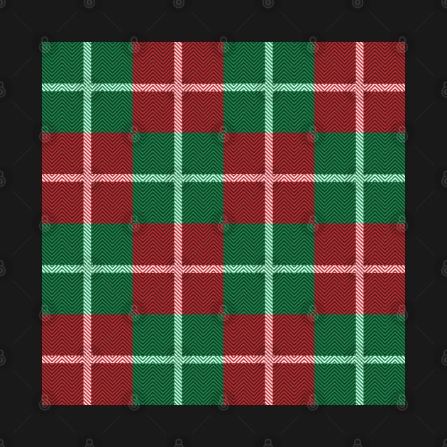 Tartan-christmas pattern by ilhnklv