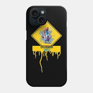 Cassowary Uncle, Cassowary Family Phone Case