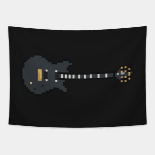 Pixel Black Addiction PRS Guitar Tapestry