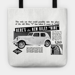 RILEY NINE - advert Tote