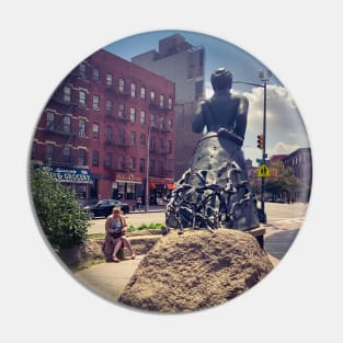 Harlem Street Monument Manhattan New York City Pin