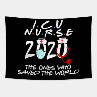 intensive care unit 2020 icu nurse gift Tapestry