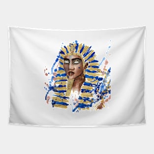 Pharaoh portrait Tapestry