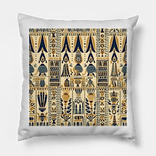 Ancient Egyptian Pattern 23 Pillow