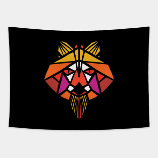 Wolf Face Tapestry