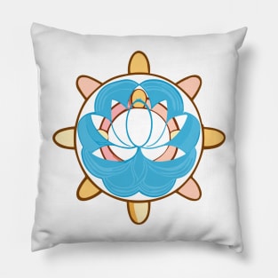 mandala Clamber drawingmandala Skip drawing Pillow