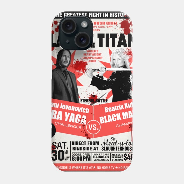 Clash of Titans III Phone Case by stenio