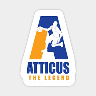 Atticus Custom Player Basketball Your Name The Legend Magnet