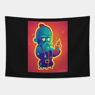 Alien Hallowee T-Shirt Tapestry