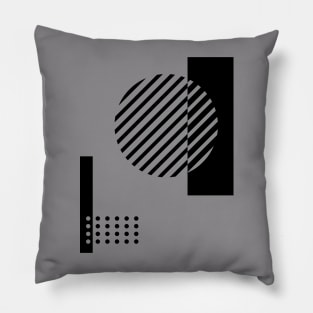 abstract geometric composition Pillow