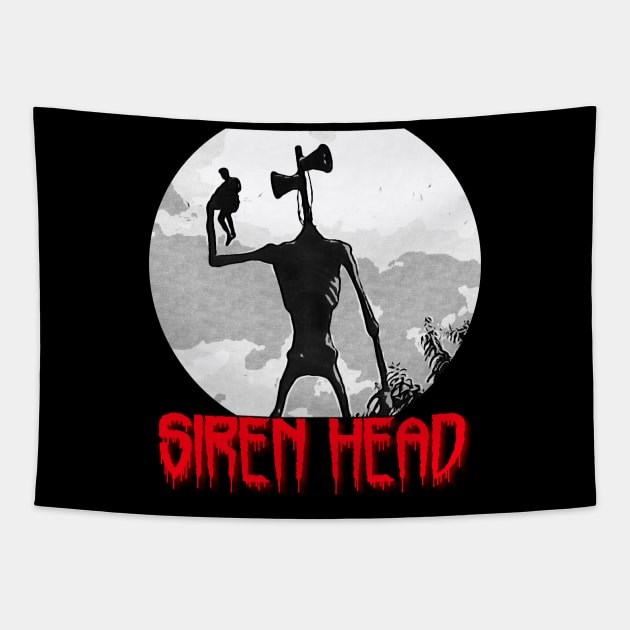 Siren Head Tapestry by ZenCloak