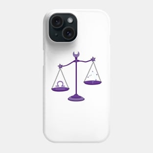 Libra (Royal Purple) Phone Case