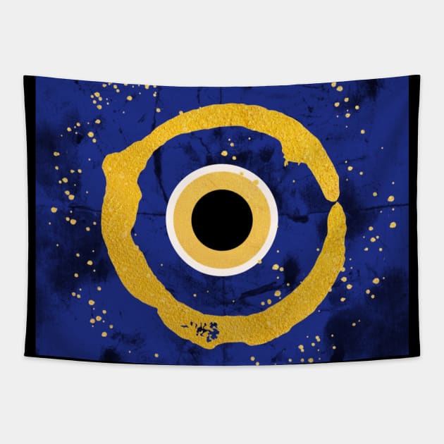 Greek Evil Eye, Protection symbol Tapestry by ArtisticEnvironments