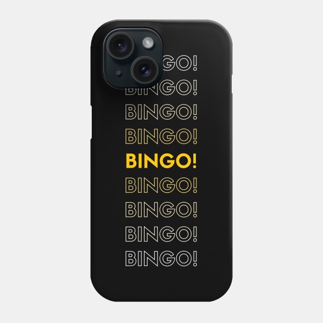 Bingo! Phone Case by GMAT