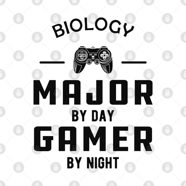 biology major by day gamer by night by KC Happy Shop