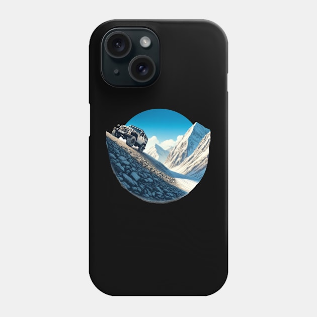 Jeep Adventures Phone Case by FUNNY LIFE