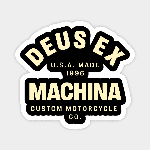 Deus Ex Machina USA 1996 Magnet by loginoch