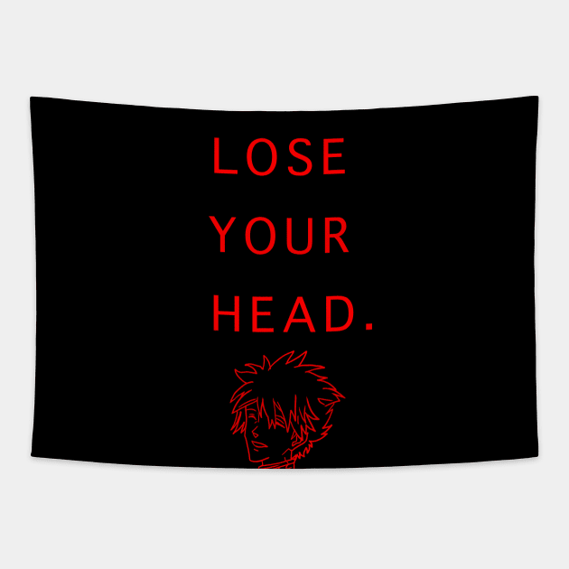 NGE! DONT LOSE YOUR HEAD Tapestry by Angsty-angst