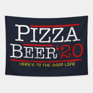 Pizza And Beer Election Tapestry