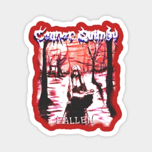 Connor Quimby - Fallen (Red) Magnet