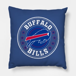 Buffalo Bills Blue run top star Pillow