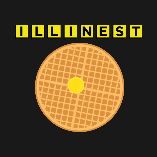 Illinest Waffle House by Fresh Fly Threads