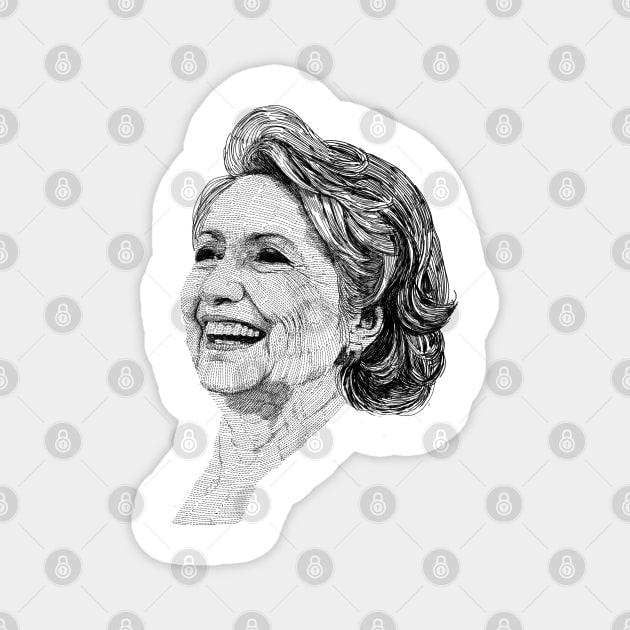 Hillary Clinton Magnet by barmalisiRTB