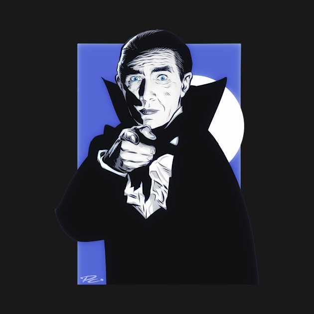 Bela Lugosi - An illustration by Paul Cemmick by PLAYDIGITAL2020