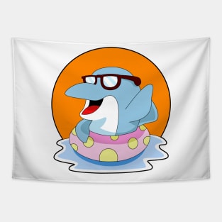 Dolphin Sunglasses Tapestry