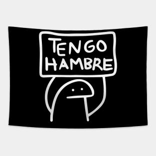 Tengo Hambre shirt, Funny Spanish shirt, Latino shirt, Flork shirt, Pegatina, Calcomania en español, Mexican Tapestry