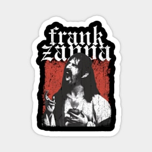 Blessed Frank Zappa Artwork Parody Design Magnet