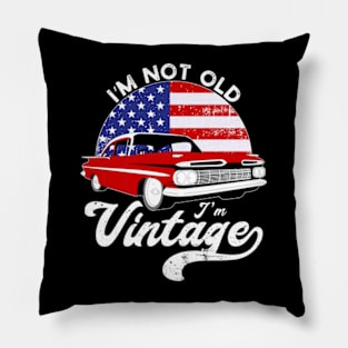 im-not-old-im-vintage Pillow