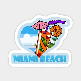 Miami beach Magnet