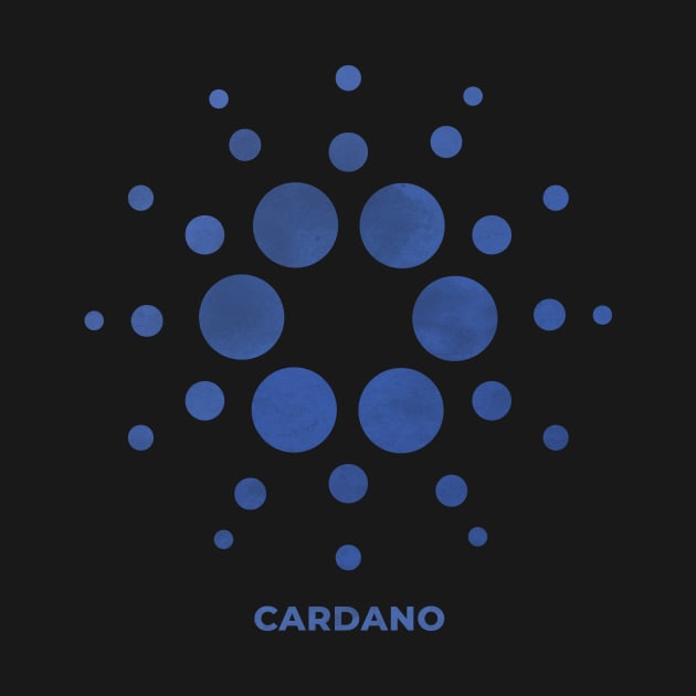 Cardano ADA Logo Blockchain Crypto Astronaut to the moon Hodl by Kogarashi