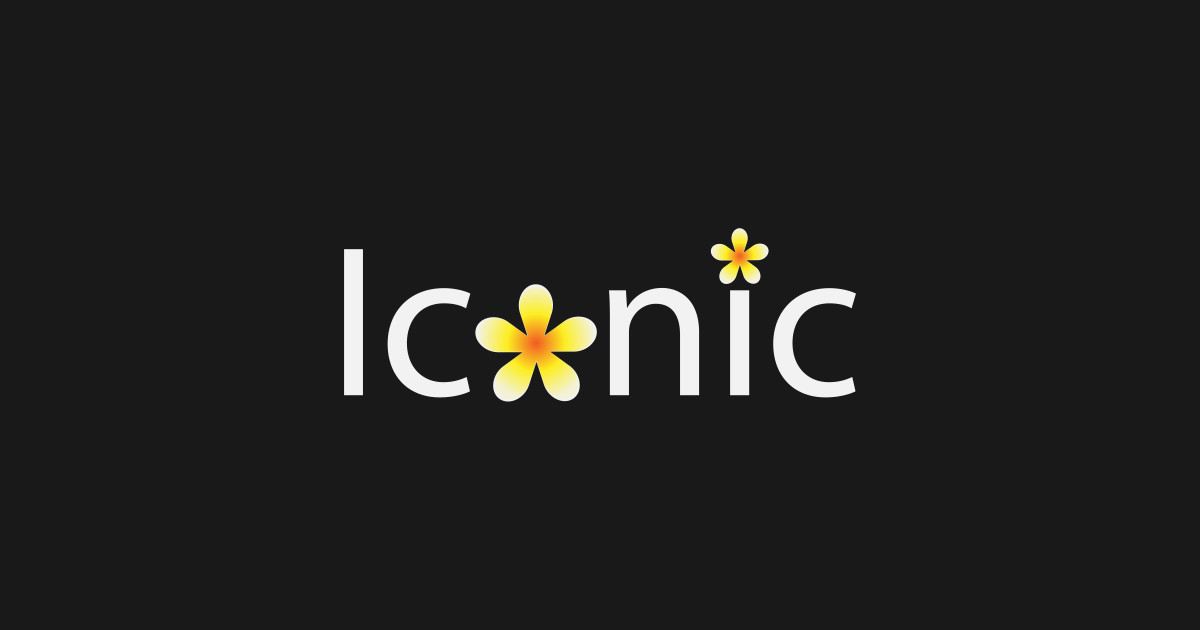 Iconic artistic text design - Iconic Artistic Text Design - T-Shirt ...