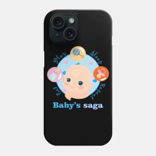 Baby's saga Phone Case