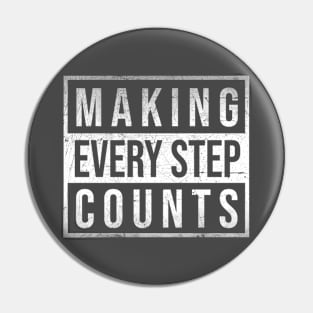 Making every motivational step matter Pin