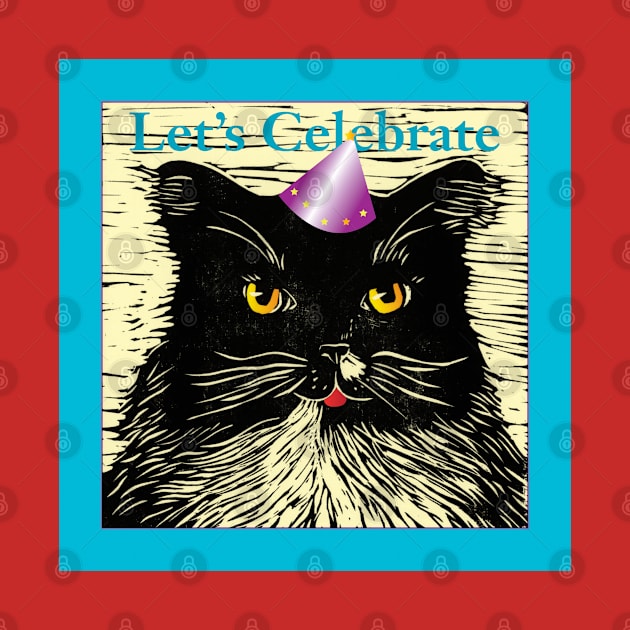 Celebrating Cat by HelenDBVickers