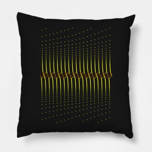 Waves on the land Pillow