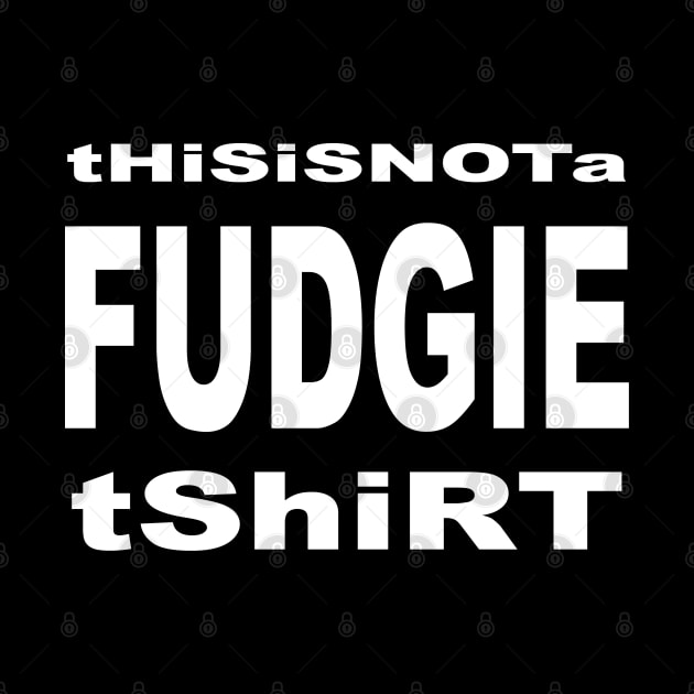 this is not a fudgie shirt 1 by LOST WORLD