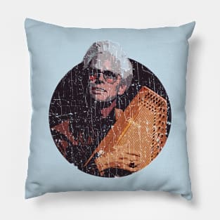 the vintage baby billy Pillow